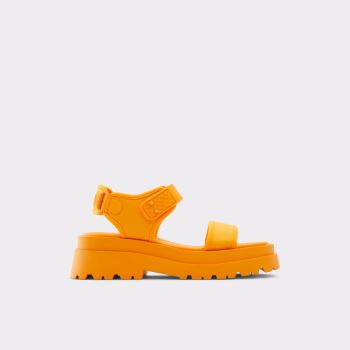 Aldo Cendrix Platta Sandaler Dam Orange | KZPZbGYe