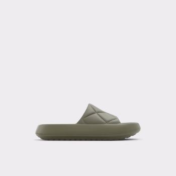 Aldo Ereras Platta Sandaler Dam Khaki | sONgc07Q