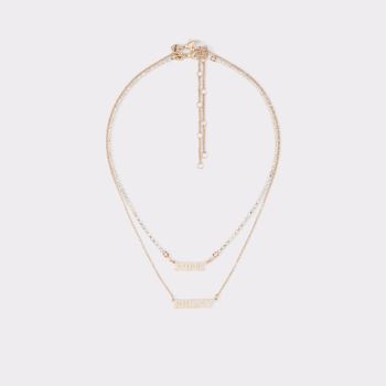 Aldo Ferin Halsband Dam Gold-Clear Multi | Bz7juGPg