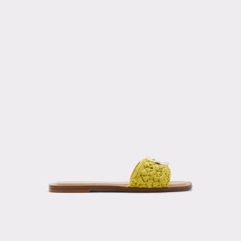 Aldo Glaeswen Platta Sandaler Dam Gröna | mFxbkxqT