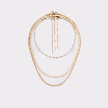 Aldo Kalirwen Halsband Dam Gold-Clear Multi | WMuEzx0q
