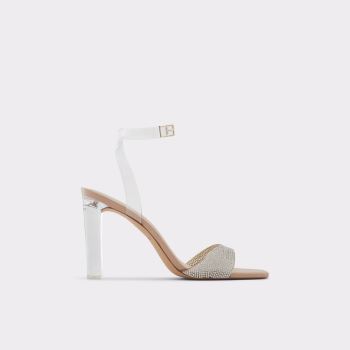 Aldo Miracia Sandaler Dam Clear Synthetic Mixed Material | uPPccD45
