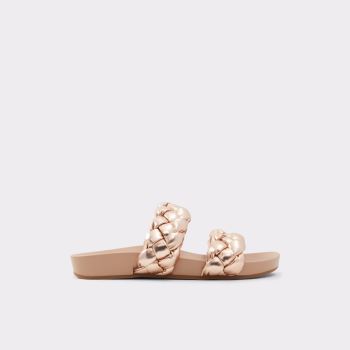 Aldo Oaka Platta Sandaler Dam Rosa Guld | 2BKnHo7d