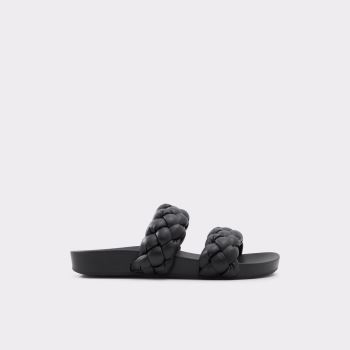 Aldo Oaka Platta Sandaler Dam Svarta | Xyj7OMaJ