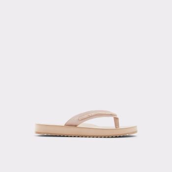 Aldo Polo Platta Sandaler Dam Rosa Guld | KuP7S3Fy