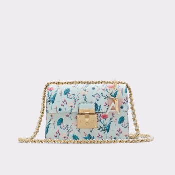 Aldo Priairi Crossbody Väska Dam Ljusblå | dcafYZKD