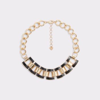 Aldo Tolli Halsband Dam Black-Gold Multi | JBm3lT5i