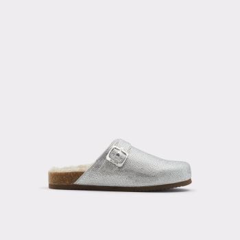 Aldo Wfh Mules Skor Dam Silver | 3inBnibM