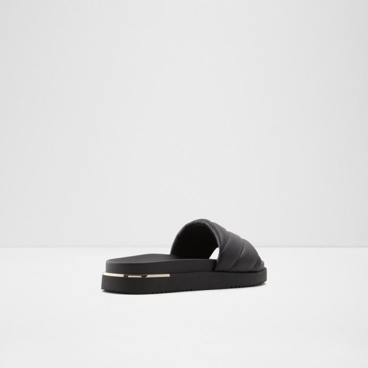 Aldo Acaswen Platta Sandaler Dam Svarta | vrHRviAY