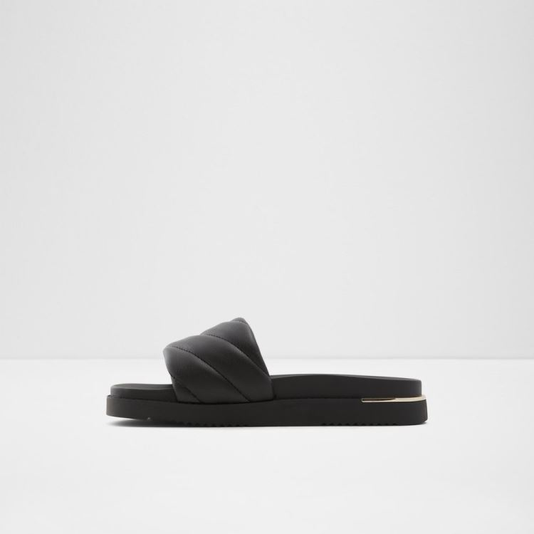 Aldo Acaswen Platta Sandaler Dam Svarta | vrHRviAY