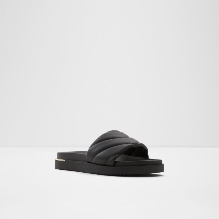 Aldo Acaswen Platta Sandaler Dam Svarta | vrHRviAY