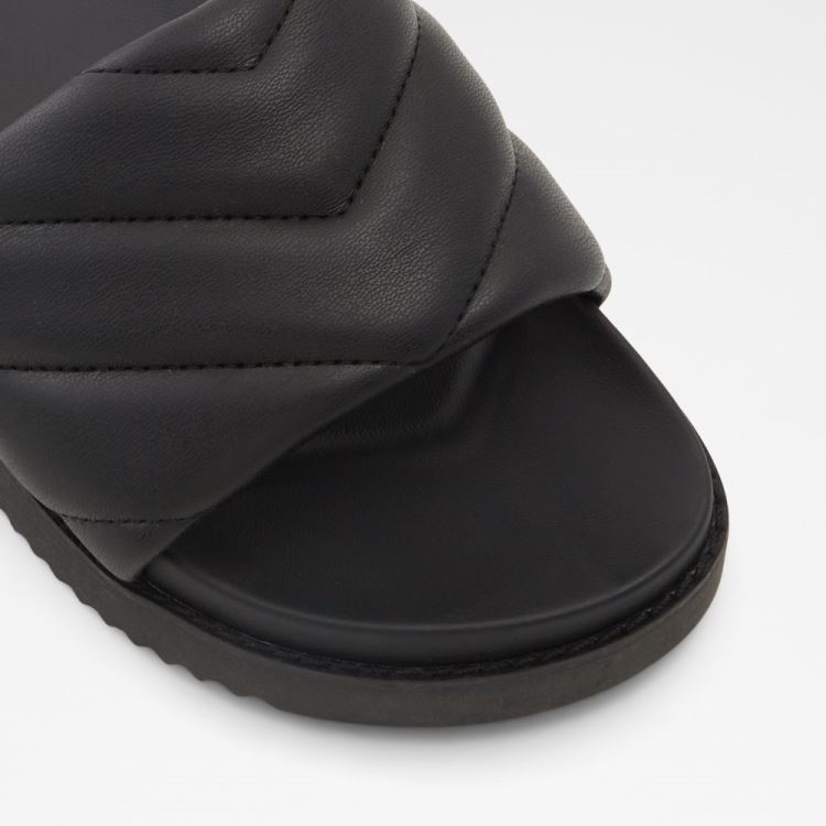 Aldo Acaswen Platta Sandaler Dam Svarta | vrHRviAY