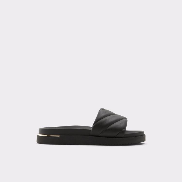 Aldo Acaswen Platta Sandaler Dam Svarta | vrHRviAY