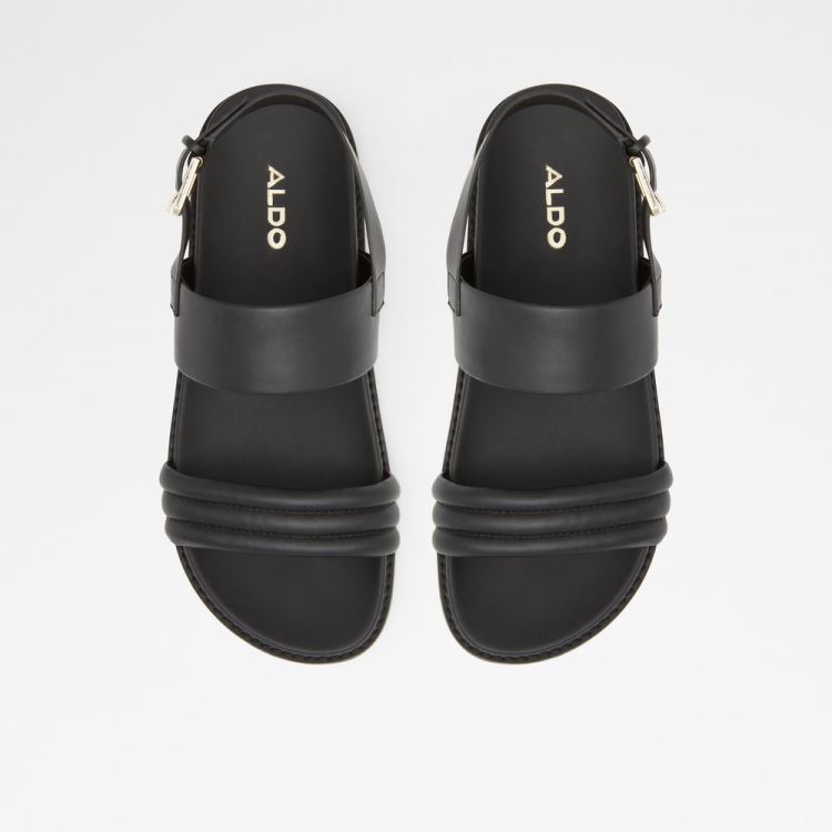 Aldo Adwerrandra Platta Sandaler Dam Svarta | td15SxAe