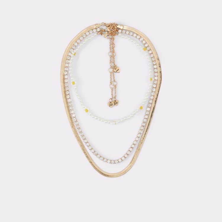 Aldo Alboladar Halsband Dam Gold-Clear Multi | qCdTQ14t