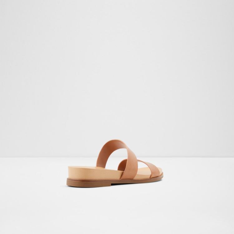 Aldo Aliawen Platta Sandaler Dam Cognac | ZSxjFQ6v