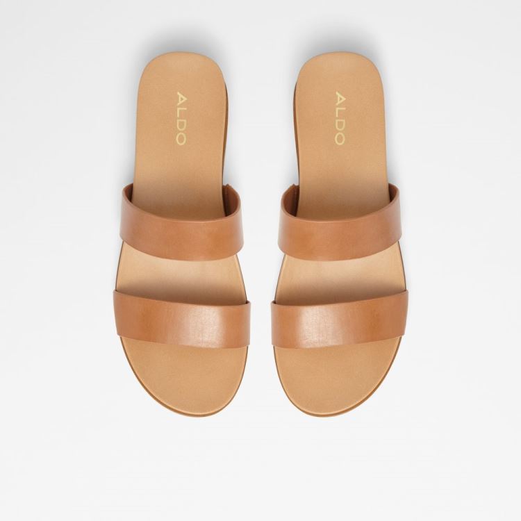 Aldo Aliawen Platta Sandaler Dam Cognac | ZSxjFQ6v