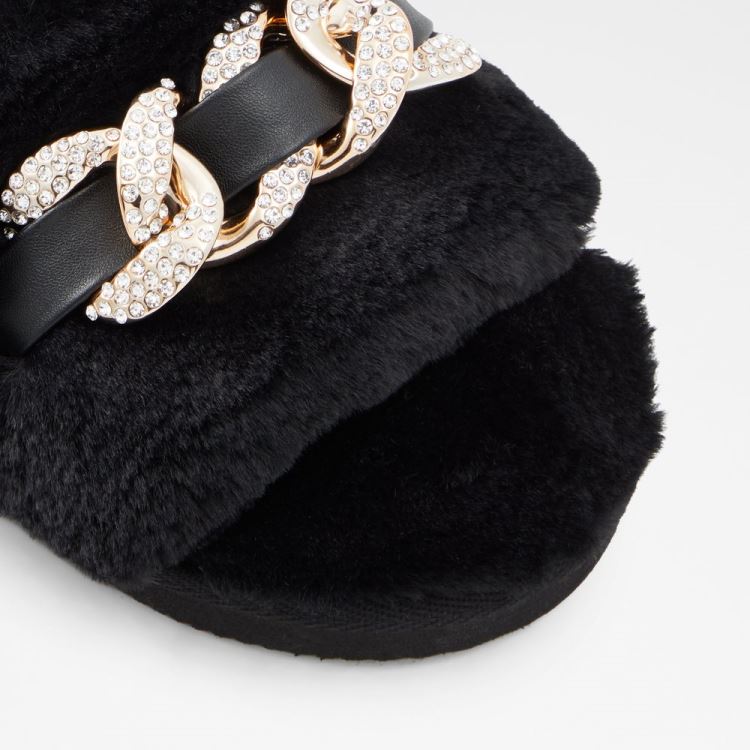 Aldo Aseiclya Tofflor Dam Black-Gold Multi | eDQcGpxY