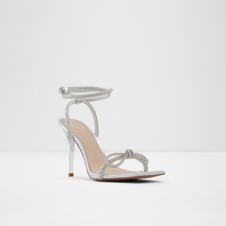 Aldo Barrona Finsandaler Dam Silver | kH8RqXk4