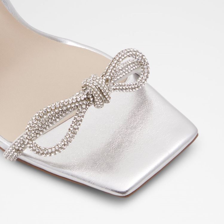 Aldo Barrona Finsandaler Dam Silver | kH8RqXk4