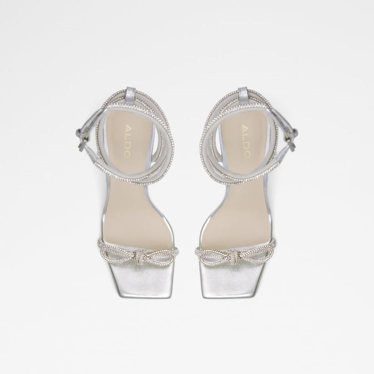 Aldo Barrona Finsandaler Dam Silver | kH8RqXk4