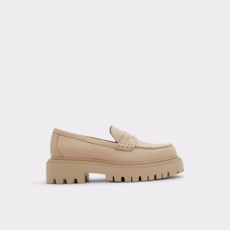 Aldo Bigstrut Loafers Dam Beige | kZI7QZTV