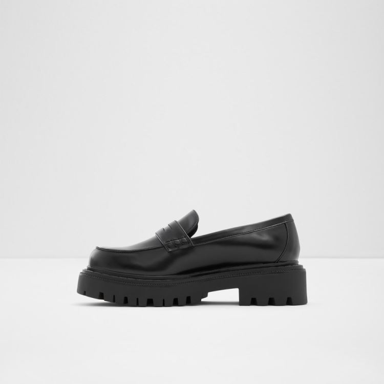 Aldo Bigstrut Loafers Dam Svarta | JR7d4dL3
