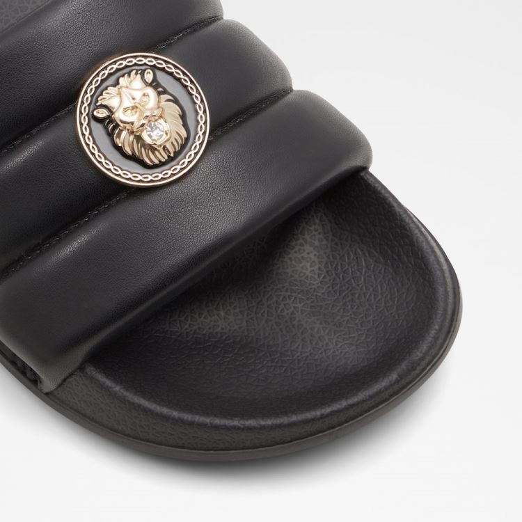 Aldo Brerra Tofflor Dam Black-Gold Multi | 96xCcyIu