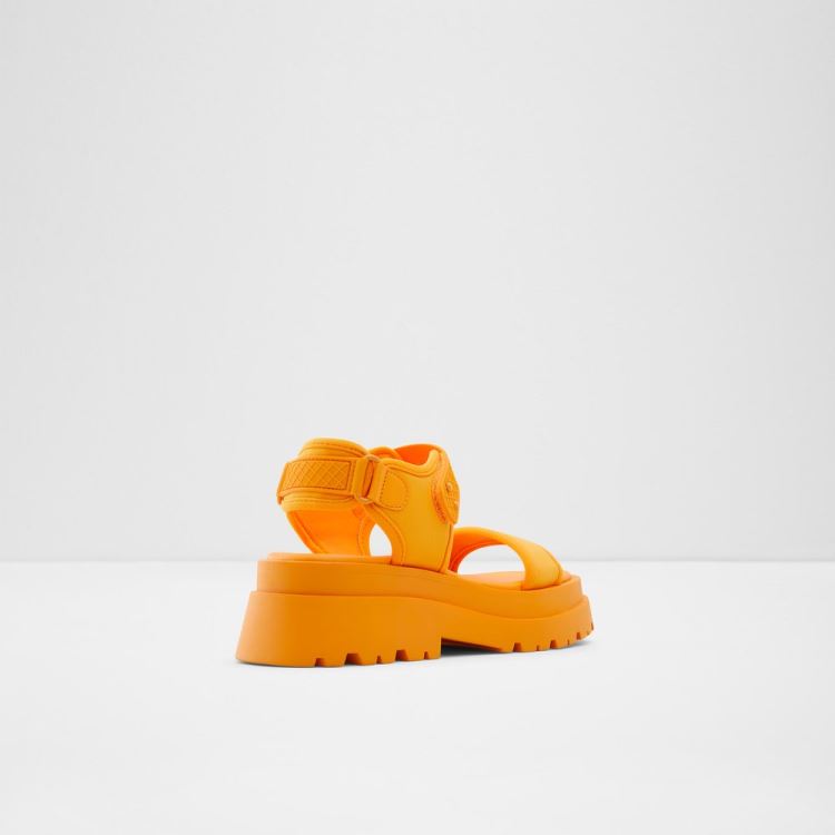 Aldo Cendrix Platta Sandaler Dam Orange | KZPZbGYe