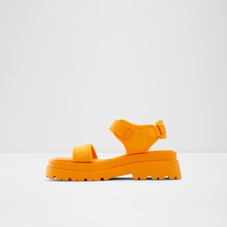 Aldo Cendrix Platta Sandaler Dam Orange | KZPZbGYe