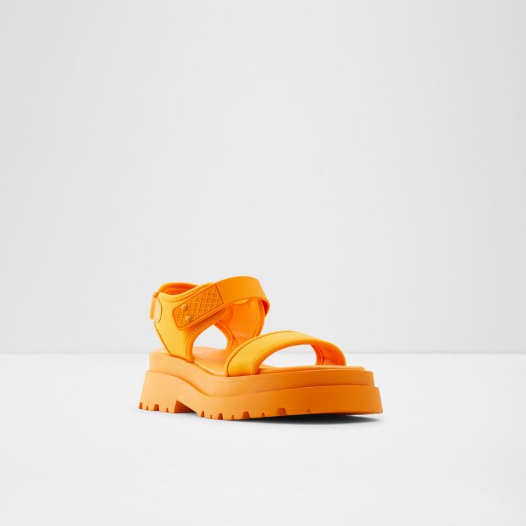 Aldo Cendrix Platta Sandaler Dam Orange | KZPZbGYe