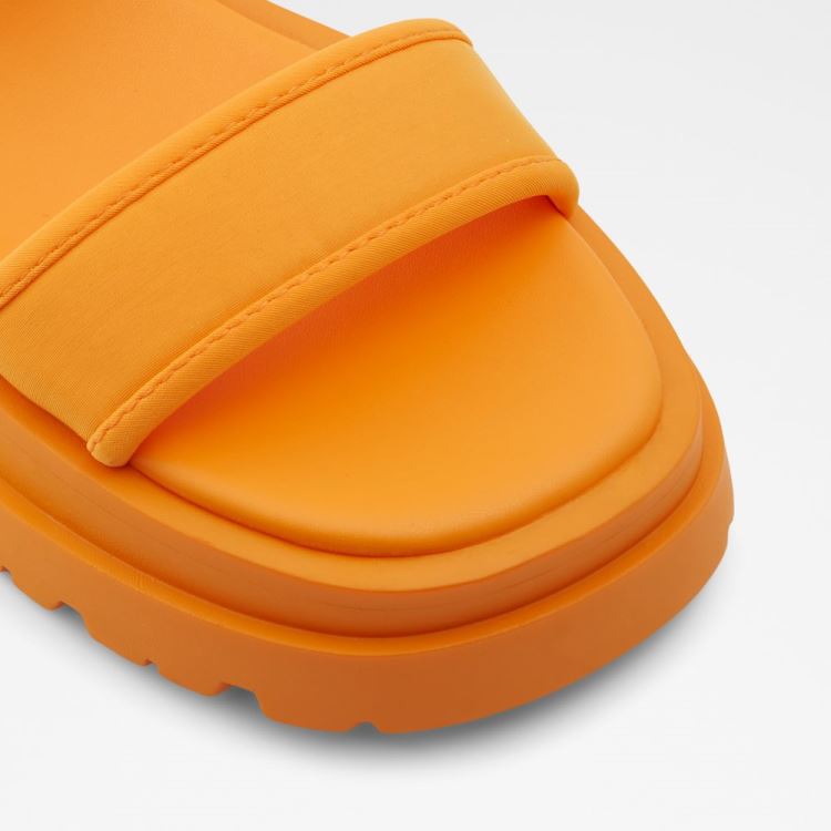 Aldo Cendrix Platta Sandaler Dam Orange | KZPZbGYe
