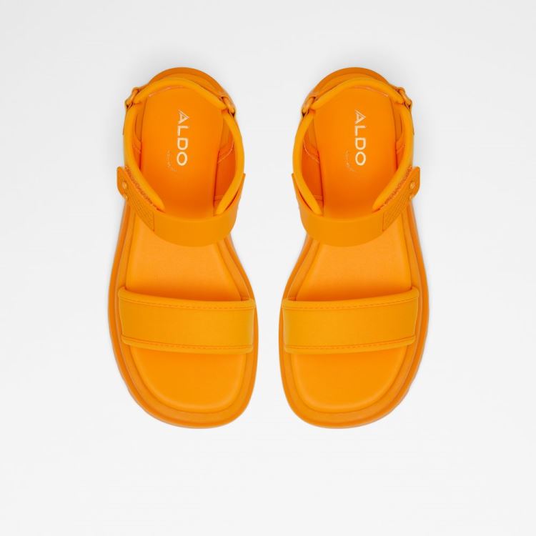 Aldo Cendrix Platta Sandaler Dam Orange | KZPZbGYe