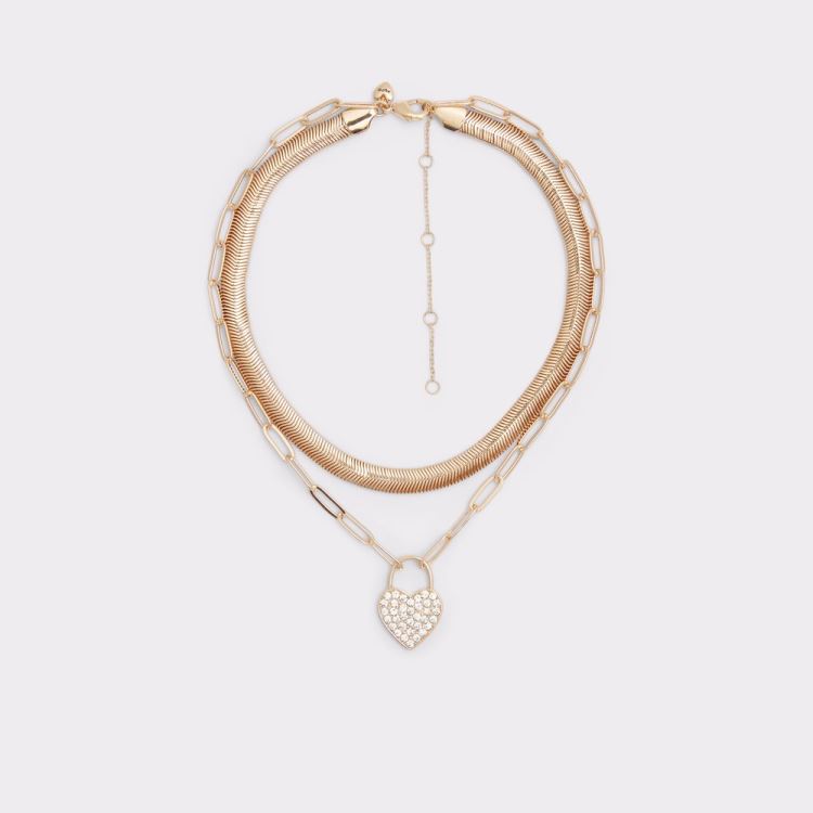 Aldo Ceran Halsband Dam Gold-Clear Multi | 5PZUaLcv