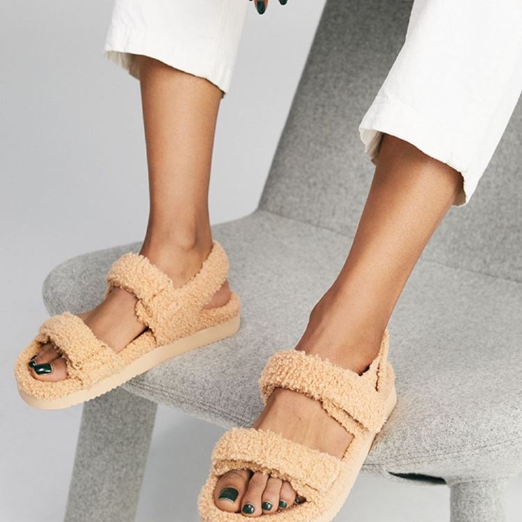 Aldo Cloud Platta Sandaler Dam Ljusbeige | WwQmVM7N