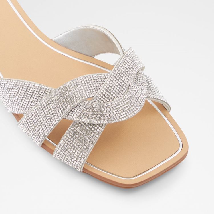 Aldo Coredith Finsandaler Dam Silver | j2l017BX
