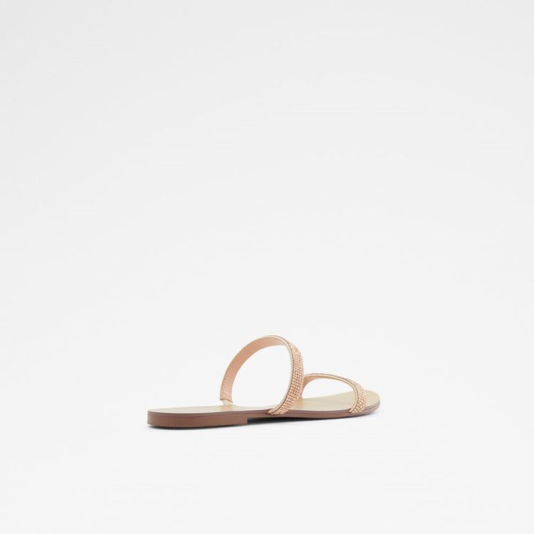 Aldo Crelallan Platta Sandaler Dam Natural | UmNX6698