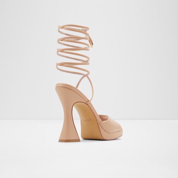 Aldo Daphnee Platform Skor Dam Beige | MQ8276iv