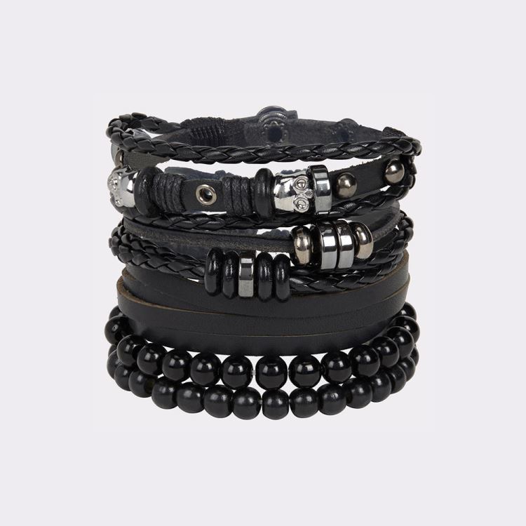 Aldo Elade Smycken Herr Black-Gold Multi | sbSwxUHK