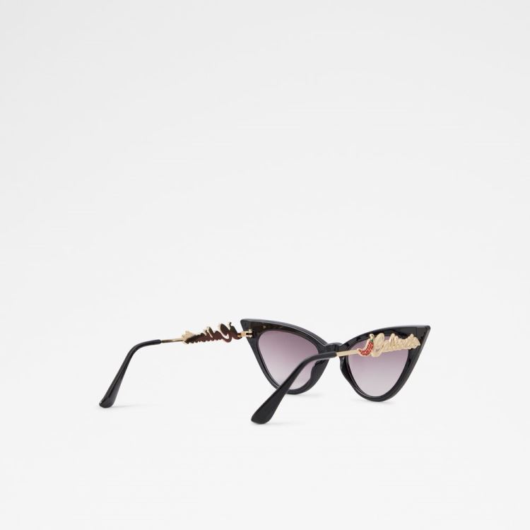 Aldo Elirawan Solglasögon Dam Black-Gold Multi | 9BldsoXf