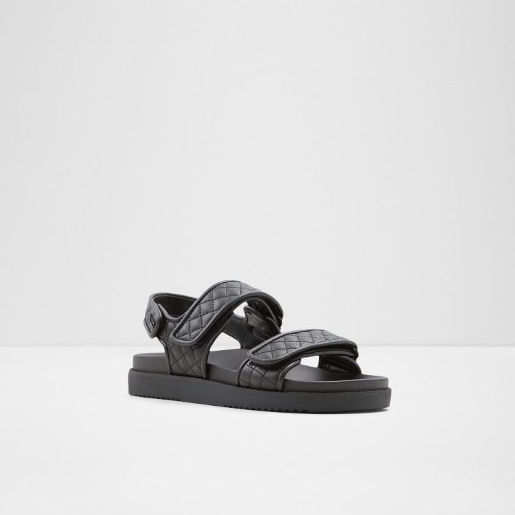 Aldo Eowiliwia Platta Sandaler Dam Svarta | HPSDelNr