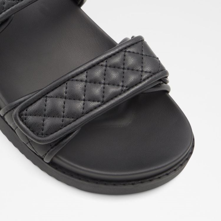 Aldo Eowiliwia Platta Sandaler Dam Svarta | HPSDelNr