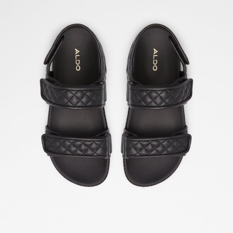 Aldo Eowiliwia Platta Sandaler Dam Svarta | HPSDelNr