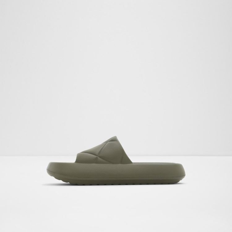 Aldo Ereras Platta Sandaler Dam Khaki | sONgc07Q