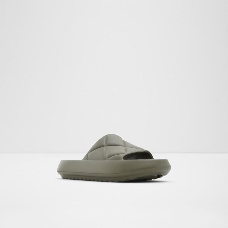 Aldo Ereras Platta Sandaler Dam Khaki | sONgc07Q