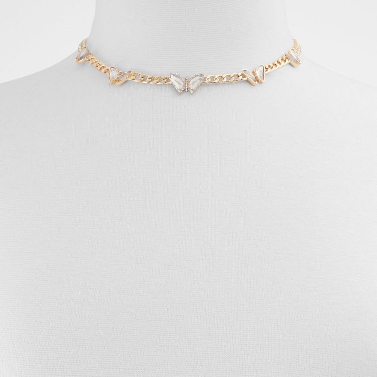 Aldo Etireri Halsband Dam Gold-Clear Multi | khoNyAwr