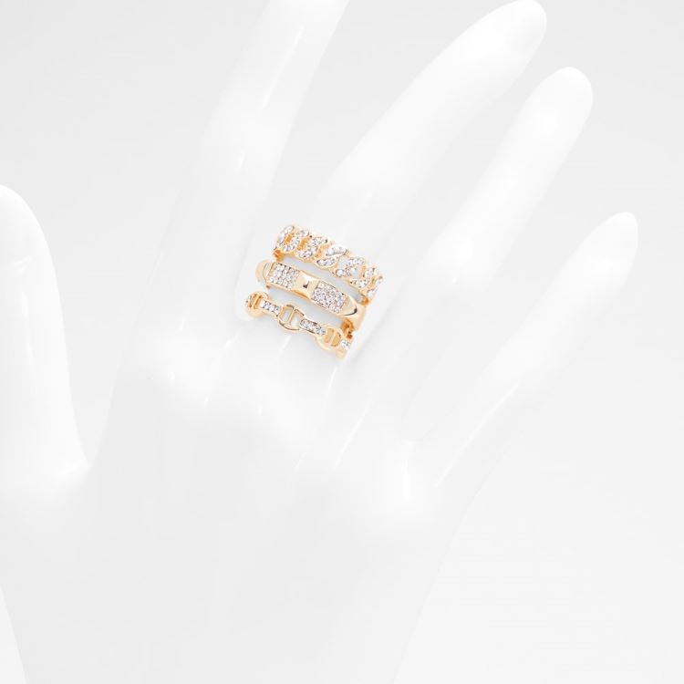 Aldo Febriclyaw Smycken Dam Gold-Clear Multi | U1Rae4lv