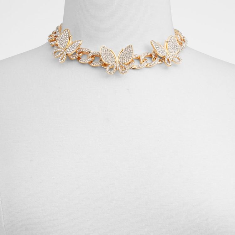 Aldo Fobbulous Halsband Dam Gold-Clear Multi | ZlidSTUB