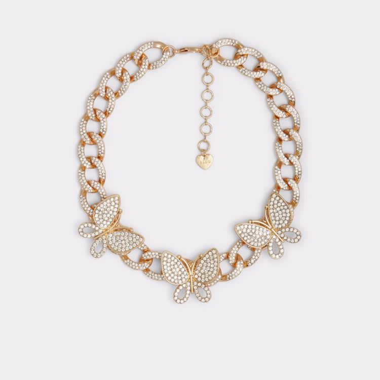 Aldo Fobbulous Halsband Dam Gold-Clear Multi | ZlidSTUB