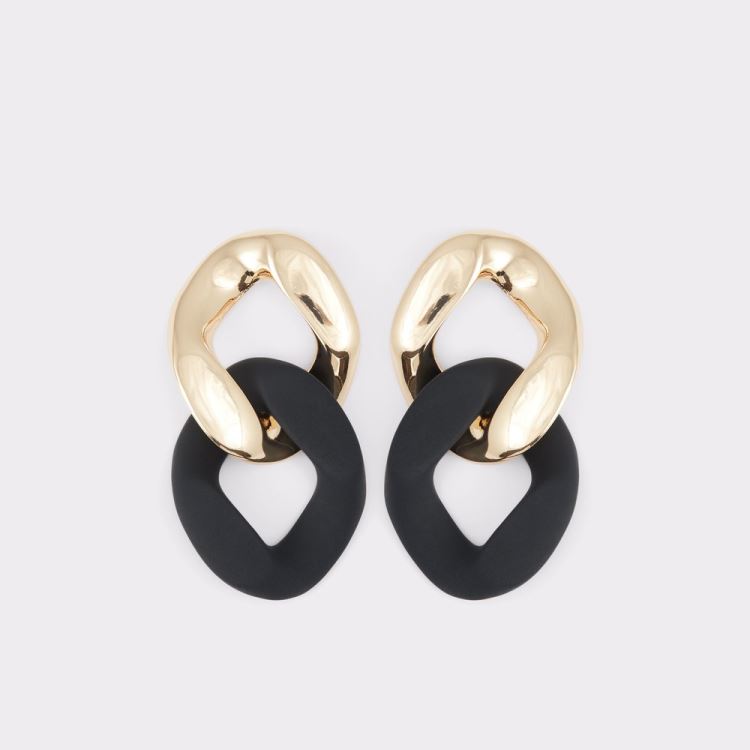 Aldo Galare Örhängen Dam Black-Gold Multi | bgda7QvL